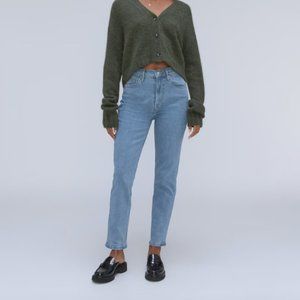 Everlane - Original Cheeky® Jean - Sz 29-  High Rise - Stone-Washed Sky